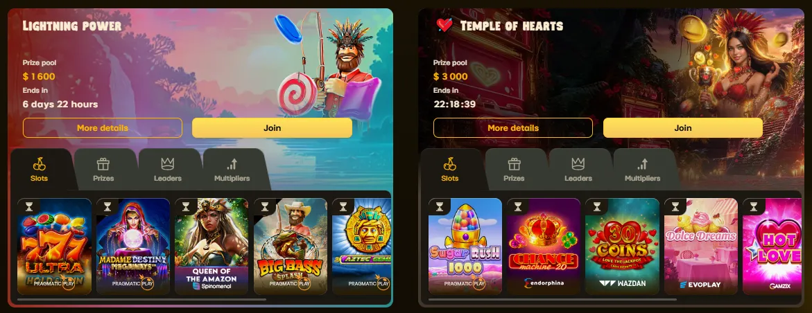 awintura casino tournaments